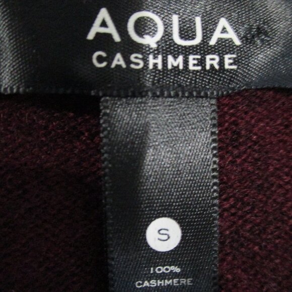 Aqua Cashmere Python Print 100% Cashmere Long Sleeve Sweater - Picture 5 of 5